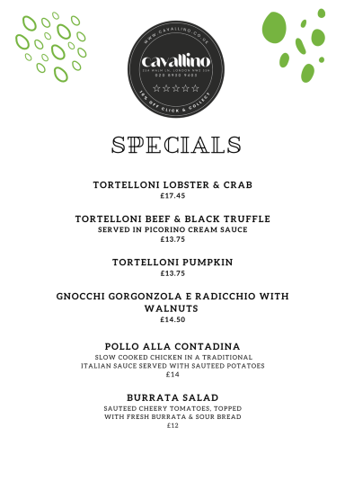 SPECIALS